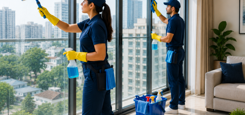 Window and glass cleaning