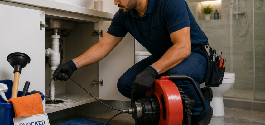 Blocked and slow-running drains