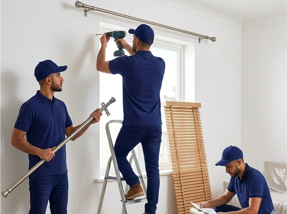 Curtain Rod / Blind Fixing