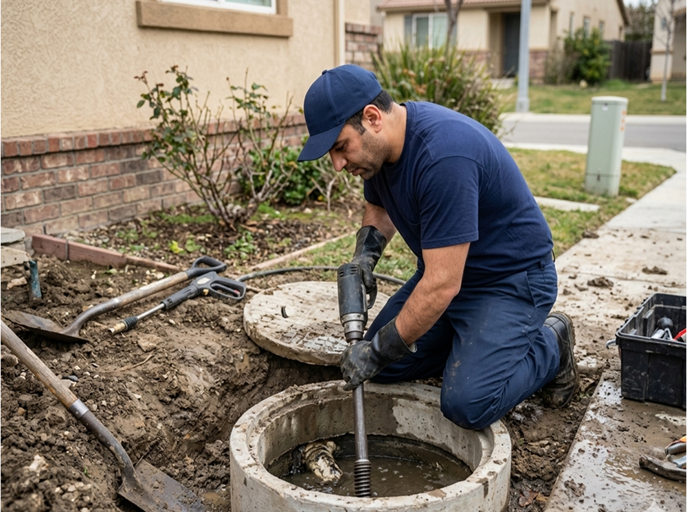Main Drain Blockage