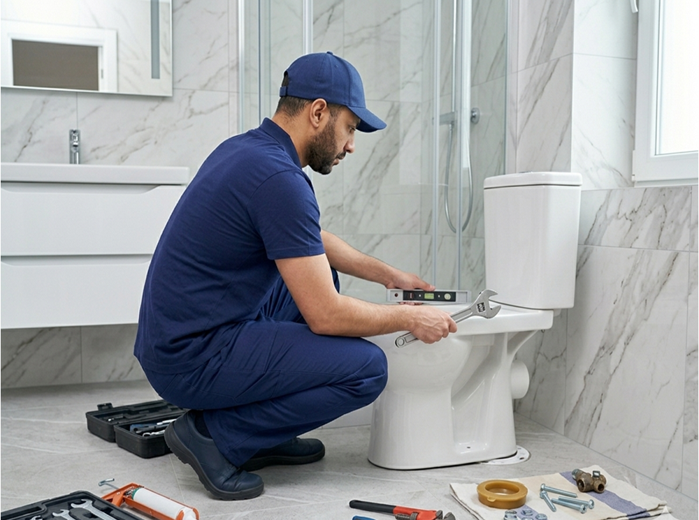 Toilet Installation