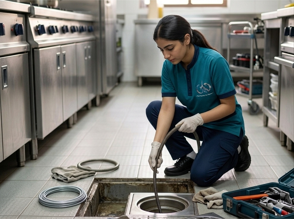 Floor Drain Blockage
