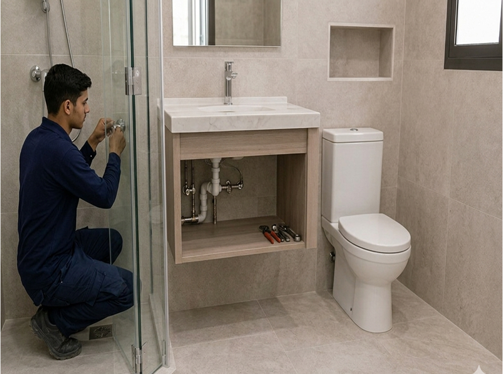 Full Bathroom Plumbing Work