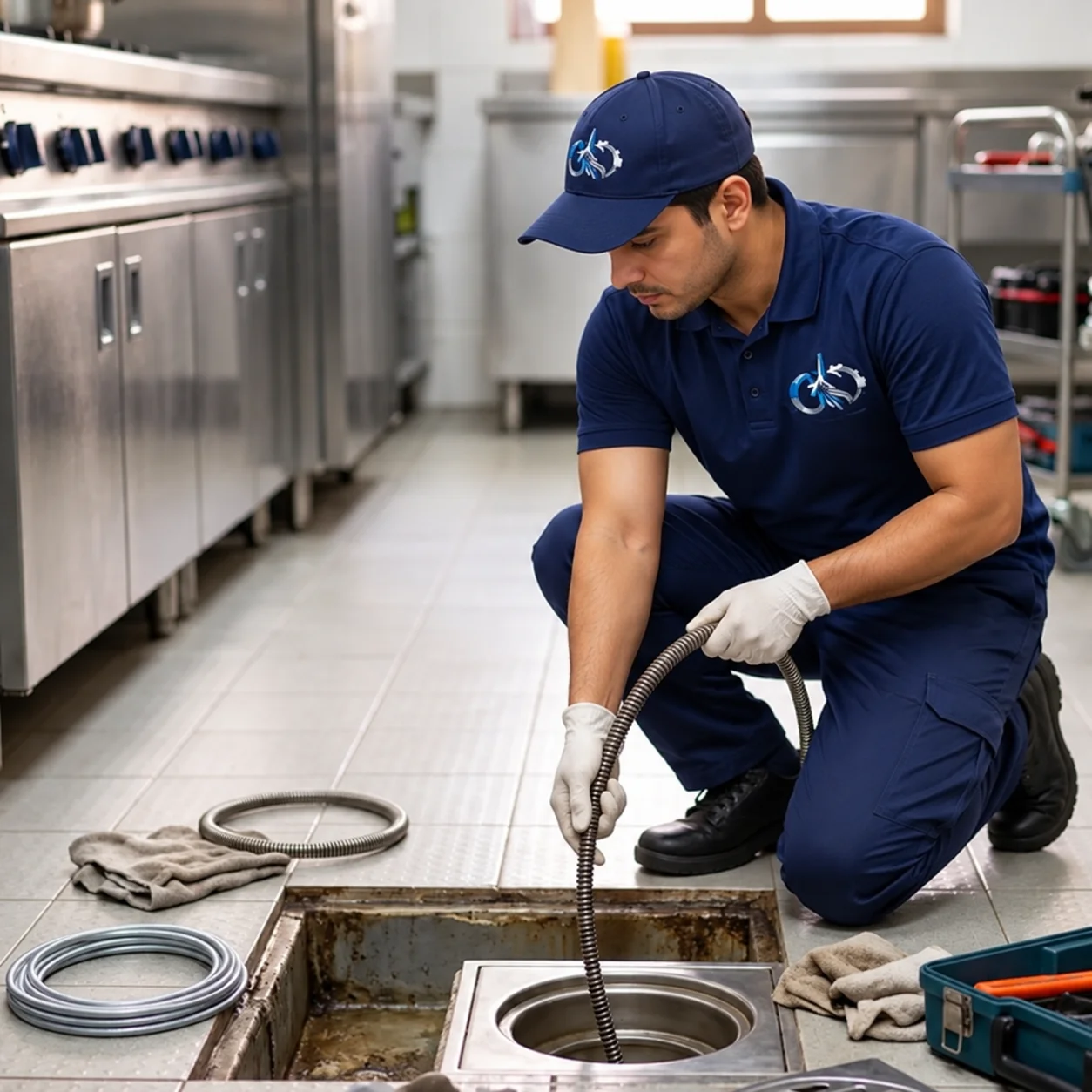 Floor Drain Blockage